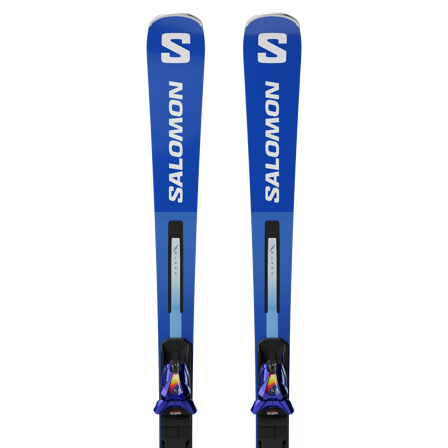Salomon - Lot ski alpin Skis alpins I S/race Sl 12 + I12 Gw - Race Blue / White
