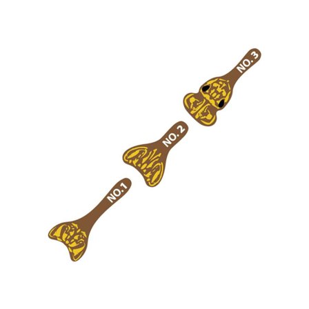 Pro Stonefly Back Brown S