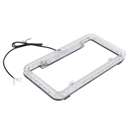 LED Nummerpladeramme Lys 6W 12V 31.5x16.5x2cm Universal Bilpladeholder Beslag