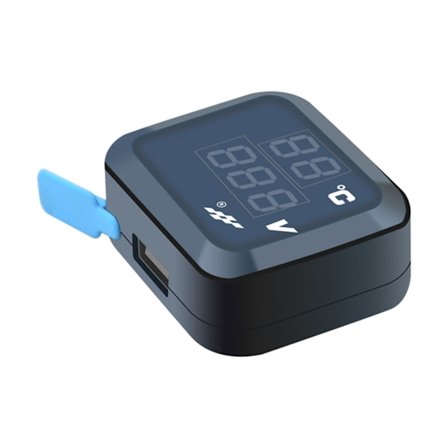 Motorsykkel Modifisert Tilbehør Motorsykkel Termometer Måler Voltmeter USB-Port