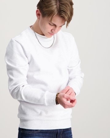 ONLY & SONS JUNIOR OSJCERES CREW NECK SWT Kremfarget Genser Gutt - Kids Brand Store