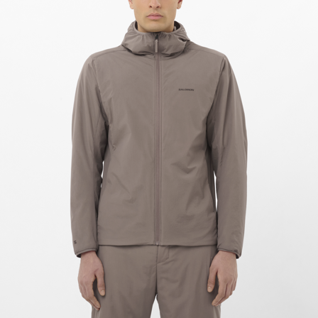 Salomon - Bundy Oblečení Mountain Flex Jkt Hd M - Iron