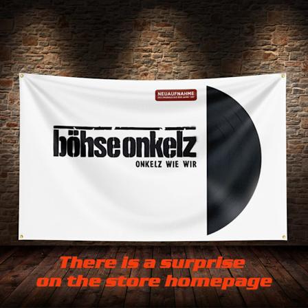 3 x 5 FT B-Bohse Onkelzs Flag Banner Musik Poster Event Tapet Baggrund Havefest Banner Værelse Garage Stue Dekoration ZZZ1154 60 x 90cm
