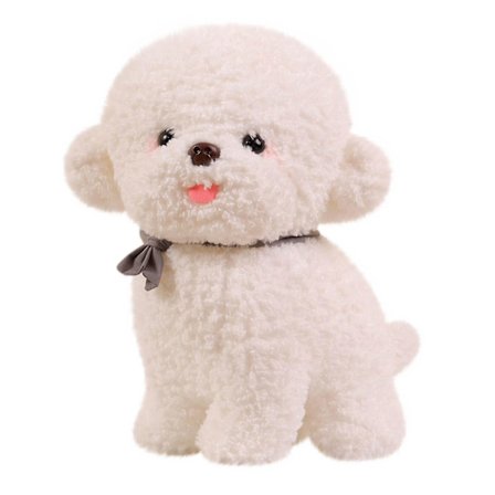 Legetøj 3D Hund Formet Plyslegetøj Sød Dukke Dukke Legetøj