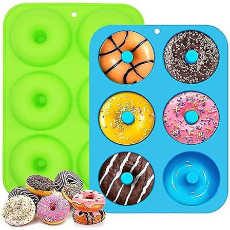 Silikon Doughnutforme Donutforme Bagebakke