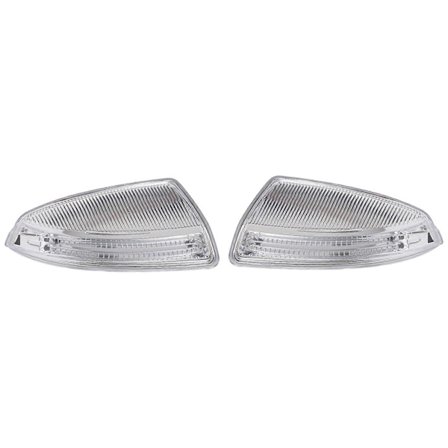 Bil Venstre+Højre LED Sidespejl Blinklys Lampe til - W639 W204 S204 A2048200721 A2048200821-FA-