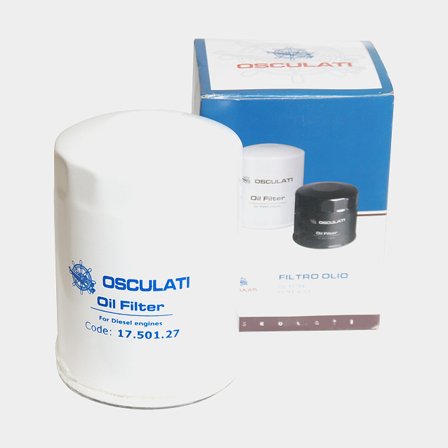 Filtro de aceite Osculati 3850559, para motor intraborda, para Volvo Penta