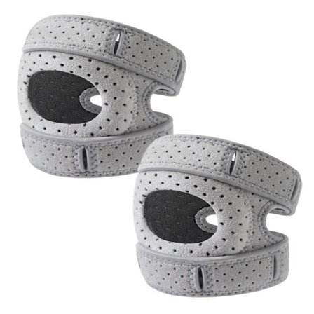 2-pack Knäskydd Patella - Justerbart stöd för senor, smärtlindring med patella-gelkuddar för menisk/artros