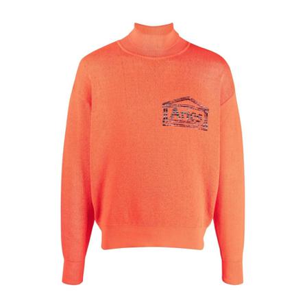Aries, Knitwear Oranje, Heren, Maat:L