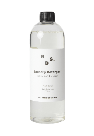 NO DIRT STUDIOS. Tvättmedel vit och kulör Fresh Cotton 750 ml & rengöringsmedel ONESIZE