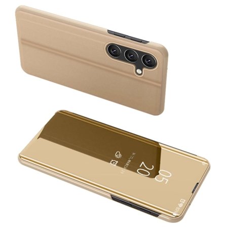 Samsung Galaxy A26 Cover with View Window - Gold