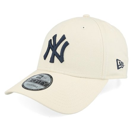 New Era - MLB Beige adjustable Czapka Z Daszkiem - New York Yankees MLB Side Patch 9FORTY Light Terracotta Adjustable @ Hatstore