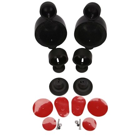 1 Par 3 Tums Baselement Bil Ljud Modifierad Trevägs Mellanregister Högtalarfäste Diskant Bashögtalare