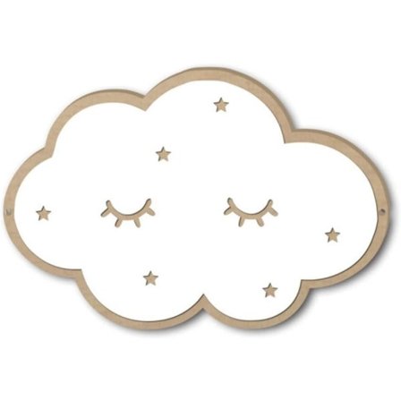 IC Sky Spejl 3D Børnespejl Akryl Sky Vægdækning til Børneværelse Soveværelse