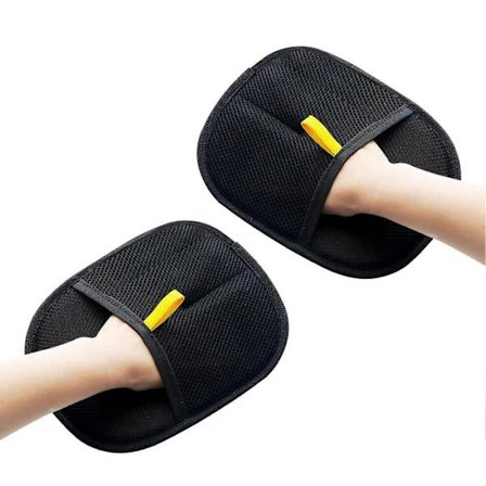 2-i-1 Dyrehårfjerningshandsker Lette Multifunktionelle Pelsfangere til Kæledyr 2 stk