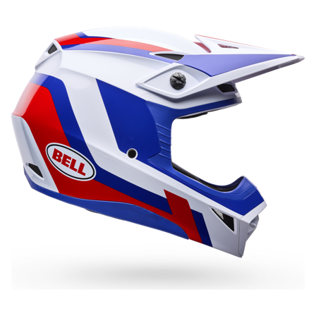 BELL MX-10 MIPS Dyno Youth MX Helmet Red/White L