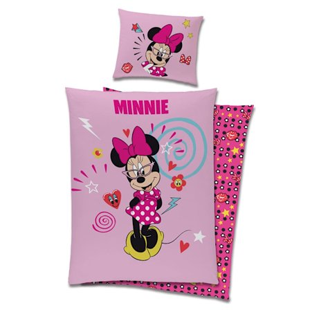 Disney Mimmi Pigg Chic dynetrekksett 140×200 cm, 70×90 cm