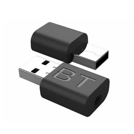 Generisk Bluetooth 5.0 Ljudmottagare USB 3.5mm Adapter för AUX Bil, TV, PC, Högtalare, USB Bluetooth Adapter Ljudmottagare Sändare Bil Blueto