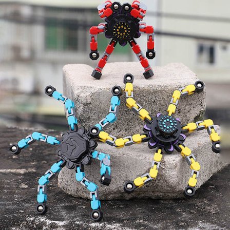 DIY Mekanisk Fingertop Spinner Toy Creative Gyro Toy For Kids - stock