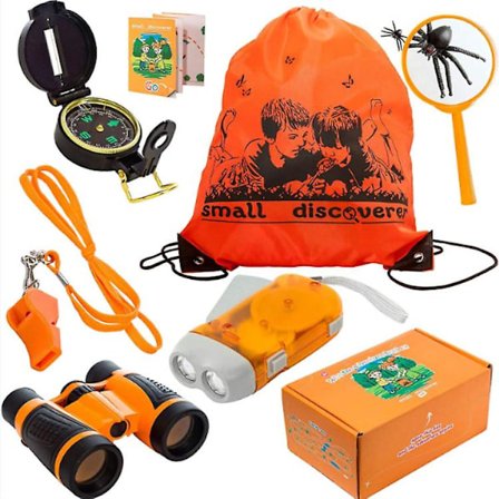 Utendørs Explorer Kit Leker Barn Eventyrsett for Barn Bug Catcher Set Explorer Tilbehør Barn Kikkert Leker Sett