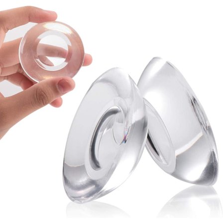 Silikon Klar Dørstopper For Flerbruks Overflatebruk, Sterk Selvklebende Silikon Veggbeskytter Fra Dørhåndtak Skadefri Transparent Robust