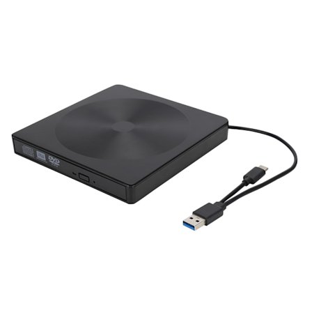 USB 3.0 Ulkoinen DVD-tallennin Optinen asema Yhteensopiva Windows 98 ME 2000 XP Vista 7 8 ja Mac OS 8.6 kanssa