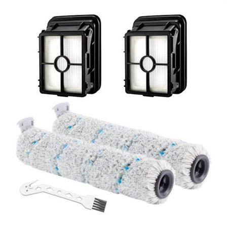 Reservedele til Bissell CrossWave Cordless Max 2554-serien 2554A, Multi-Surface børsteruller 2787, filtre 1866