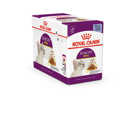 Royal Canin - Feline Sensory Luktsaus 85 g x 12 stk - porsjonsposer - Katt - Kattefôr & kattemat - Våtfôr og våtmat - ZOO.no