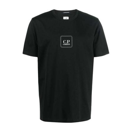 C.p. Company, C.p. Company T-shirts and Polos Black Zwart, Heren, Maat:S