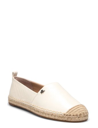 Lauren Ralph Lauren | Cameryn Iv Tumbled Leather Espadrille | 36.5