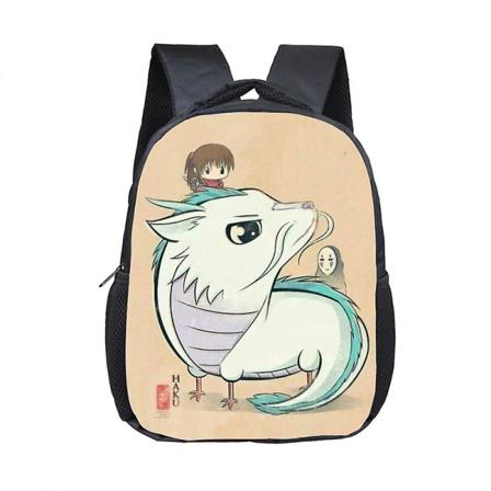 Totoro Anime Rygsæk Legetøj Til Børn Småbørn Sød tegneserie Spirited Away Børnehave Børn Blød skoletaske Girla A 12longms28