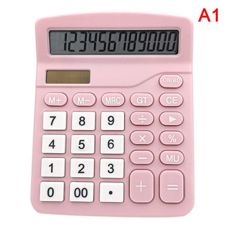 12-sifret elektronisk kalkulator Desktop-kalkulatorer Hjemmekontor