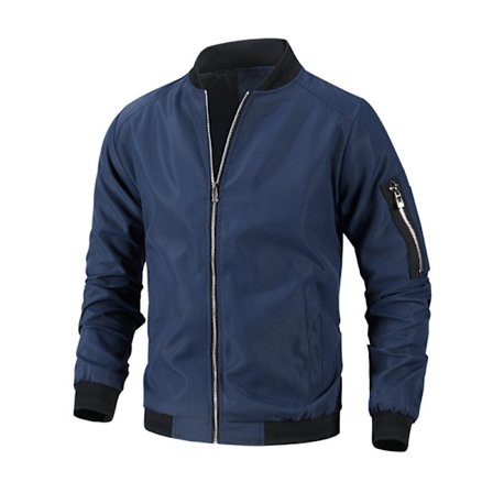Mænds Bomberjakker Varsity Flight Jacket