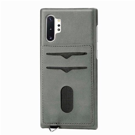 Samsung Galaxy Note10+ - Genomtänkt Skal med Korthållare