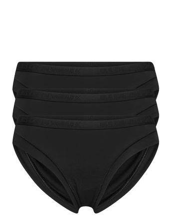 Jbs Of Dk Girls 3-Pack Tai. Night & Underwear Underwear Panties Svart JBS Of Denmark*Betinget Tilbud