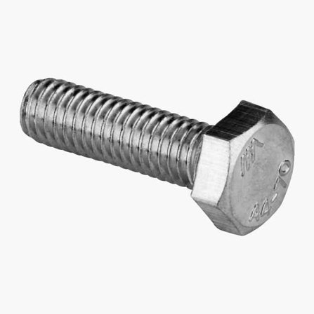 Sexkantsskruv M6 x 20 mm A4 25 st. - Biltema