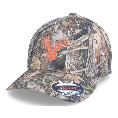 Hunter - Camo flexfit Czapka Z Daszkiem - Red Deer Logo True Timber Kanati Camo Flexfit @ Hatstore