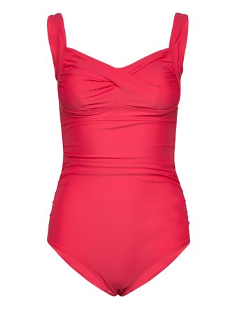 Capri Twisted Delight Swimsuit Red Abecita