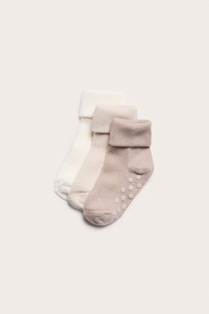 Kappahl | Strumpor 3-pack baby | Beige