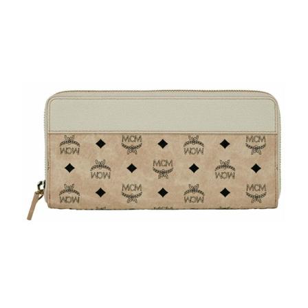 Mcm, Wallets ; Cardholders Beżowy, Kobieta, Rozmiar: ONE Size