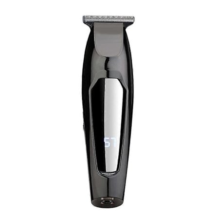 LED Display Elektrisk Hårklipper Praktisk Hårtrimmer Hårklippemaskine Sort