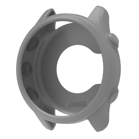 Garmin Forerunner 255 Klockfodral Falltåligt klockfodral i silikon - Ljusgrå