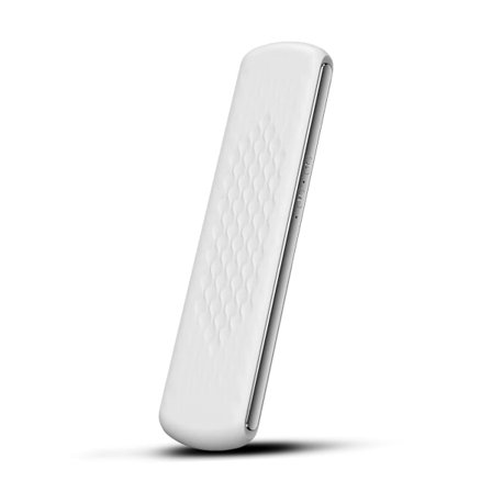 Putehøyttaler, Bone Conduction Stereo Wireless Bluetooth for Sleep, 3D White Noise Sound, Ideell for sidesovere med søvnløshet Hvit