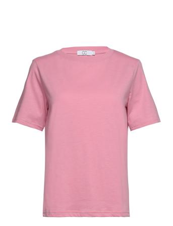 Cc Heart Regular T-Shirt Tops T-shirts & Tops Short-sleeved Pink Coster Copenhagen
