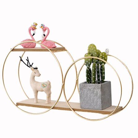 Förvaringshylla, dekoration, hänge, moderna flytande hyllor, moderna vägghyllor, metallhyllor, flytande hylla, smidesjärn och träbokhylla