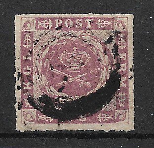 Danmark 1863 - AFA 10 - Stemplet