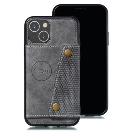 Iphone 13 - Skal Med Korthållare Grå