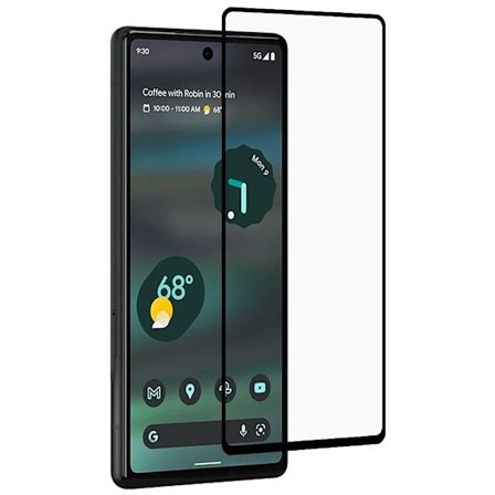 Google Pixel 6a kosketusherkkä ja temperoitu suojalasi