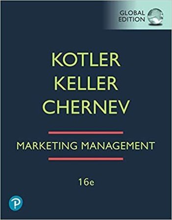 Marketing Management, Global Edition