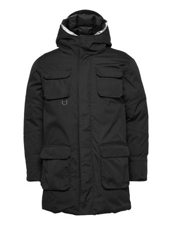 Parka Jacket Arctic Canvas - Grs/V Black Knowledge Cotton Apparel